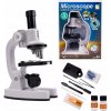 Optický mikroskop ZOOM 1200X so sadou 3 objektívov a príslušenstvom Optický mikroskop ZOOM 1200X so sadou 3 objektívov a príslušenstvom