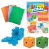 Teddies Stavebnica puzzle 3D penové kocka Teddies Stavebnica puzzle 3D penové kocka
