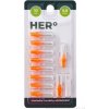Herbadent HERo 0,8 mm náhradná medzizubná kefka 10 ks Herbadent HERo 0,8 mm náhradná medzizubná kefka 10 ks