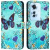 Peňaženkové kožené puzdro Drawing na OPPO Reno11 F 5G - Motýľ Peňaženkové kožené puzdro Drawing na OPPO Reno11 F 5G - Motýľ