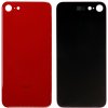 Zadné sklo iPhone 8 bez sklíčka kamery červená farba Zadné sklo iPhone 8 bez sklíčka kamery červená farba