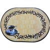 Plastové prestieranie Šálka a zrnká kávy 39x28cm 1ks Plastové prestieranie Šálka a zrnká kávy 39x28cm 1ks