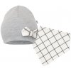 Dojčenská čiapočka s šatkou na krk New Baby Missy sivá 80 (9-12m) Dojčenská čiapočka s šatkou na krk New Baby Missy sivá 80 (9-12m)