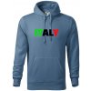 Italy Nápis - Mikina pánska Cape s kapucňou - 4XL ( Denim ) Italy Nápis - Mikina pánska Cape s kapucňou - 4XL ( Denim )