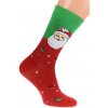 Ponožky VIANOCE Červeno-zelené
