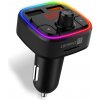 CONNECT IT CarRGB Bezdrôtový FM vysielač, 2xUSB+MicroSD, ČIERNY CONNECT IT CarRGB Bezdrôtový FM vysielač, 2xUSB+MicroSD, ČIERNY