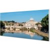 Sklenený obraz Rome River mosty 100x50 cm Sklenený obraz Rome River mosty 100x50 cm