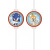 Papierové slamky Sonic 4ks Papierové slamky Sonic 4ks