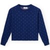 Compania Fantastica Svetre COMPAÑIA FANTÁSTICA Knit 10305 - Polka Dots Modrá Compania Fantastica Svetre COMPAÑIA FANTÁSTICA Knit 10305 - Polka Dots Modrá