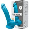 Silikónové dildo model 1 18 cm modré Silexd Silikónové dildo model 1 18 cm modré Silexd