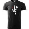 Tričko AK47 KALASHNIKOV - čierne Tričko AK47 KALASHNIKOV - čierne