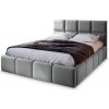 Wilsondo Manželská čalúnená posteľ s úložným priestorom Comone 140x200 - sivá Wilsondo Manželská čalúnená posteľ s úložným priestorom Comone 140x200 - sivá