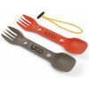 UCO gear UCO Set 2 ks ECO Utility Spork - Chilli & Slate UCO gear UCO Set 2 ks ECO Utility Spork - Chilli & Slate