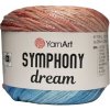 YarnArt Symphony Dream 3109 Modrá, staroružová YarnArt Symphony Dream 3109 Modrá, staroružová