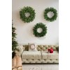 Veniec MagicHome Vianoce, prírodný, 45 cm, 100 vetiev, HUSTÝ Veniec MagicHome Vianoce, prírodný, 45 cm, 100 vetiev, HUSTÝ