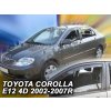 Deflektory na okná pre Toyota Corolla, 2ks Deflektory na okná pre Toyota Corolla, 2ks