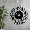 Karls DESIGN Dizajnové hodiny na stenu - CLOCK II - 60cm , Zlatá Karls DESIGN Dizajnové hodiny na stenu - CLOCK II - 60cm , Zlatá