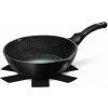 BERLINGERHAUS Pánev hluboká s mramorovým povrchem 24 cm Black Rose Collection (BH-6184) BERLINGERHAUS Pánev hluboká s mramorovým povrchem 24 cm Black Rose Collection (BH-6184)