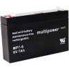 Pb akumulátor MULTIPOWER 6 V/7,0 Ah Pb akumulátor MULTIPOWER 6 V/7,0 Ah