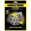 Pyramid International Technické samolepky Gamer Pyramid International Technické samolepky Gamer