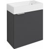SAPHO LATUS IV umývadlová skrinka 49,5x50x25cm, antracitový mat LT410-3434 SAPHO LATUS IV umývadlová skrinka 49,5x50x25cm, antracitový mat LT410-3434