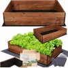 Záhradný box SunWood hnedý, impregnovaný, 250 l, 120x80 cm Záhradný box SunWood hnedý, impregnovaný, 250 l, 120x80 cm