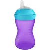 Philips Avent netekoucí hrníček s měkkým pítkem 300 ml fialový Philips Avent netekoucí hrníček s měkkým pítkem 300 ml fialový