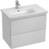 Jika Mio-N Skrinka s ľavým umývadlom 75 cm, biela lesklá 1 set Jika Mio-N Skrinka s ľavým umývadlom 75 cm, biela lesklá 1 set