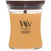 WoodWick Vonná sviečka váza stredná Golden Bourbon 275 g WoodWick Vonná sviečka váza stredná Golden Bourbon 275 g