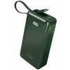SBS powerbanka 10 000 mAh so vstavaným káblom USB-C zelený SBS powerbanka 10 000 mAh so vstavaným káblom USB-C zelený
