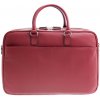 Veľká kožená taška na 15'' notebook Hexagona 464837 červená Veľká kožená taška na 15'' notebook Hexagona 464837 červená