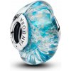 PANDORA Prívesok Tyrkysové sklo Murano a ligot 794701c01 PANDORA Prívesok Tyrkysové sklo Murano a ligot 794701c01