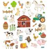 Samolepky | farma, 32 ks Samolepky | farma, 32 ks
