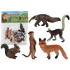 mamido Figúrky zvierat 5 kusov - veverička surikata mravčník líška lemur mamido Figúrky zvierat 5 kusov - veverička surikata mravčník líška lemur