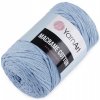 Pletacia priadza Macrame Cotton 250 g - 1 ks 38 (760) modrá svetlá Pletacia priadza Macrame Cotton 250 g - 1 ks 38 (760) modrá svetlá