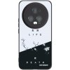Picasee silikónový čierny obal pre Honor Magic5 Pro - Živý - Mŕtvy Picasee silikónový čierny obal pre Honor Magic5 Pro - Živý - Mŕtvy