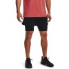 UNDER ARMOUR Peak Woven 2in1 Sts, Black / Black - S UNDER ARMOUR Peak Woven 2in1 Sts, Black / Black - S