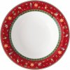 Hlboký tanier Toy's Delight 23 cm červený Hlboký tanier Toy's Delight 23 cm červený