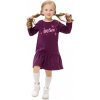 Winkiki dievčenské šaty WKG 92554 fialová
