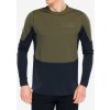 Bežecká mikina Norrona Senja Equaliser Lightweight Long Sleeve - olive night Bežecká mikina Norrona Senja Equaliser Lightweight Long Sleeve - olive night