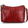 Dámska kožená crossbody kabelka červená - Katana Ristta červená Dámska kožená crossbody kabelka červená - Katana Ristta červená