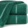 Eurofirany Bavlnené osušky PREMIUM CALEB tmavozelený tmavozelená Bavlna 70x140 cm Eurofirany Bavlnené osušky PREMIUM CALEB tmavozelený tmavozelená Bavlna 70x140 cm