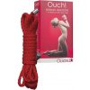 Bondážne lano Kinbaku Mini Rope Red Bondážne lano Kinbaku Mini Rope Red