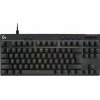 Mechanická klávesnica Logitech Pro X TKL Rapid Čierna Mechanická klávesnica Logitech Pro X TKL Rapid Čierna