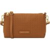 Tkaná kožená taška cez rameno s potlačou Dedalo - Tuscany Leather Farba: Koňaková Tkaná kožená taška cez rameno s potlačou Dedalo - Tuscany Leather Farba: Koňaková