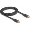 Delock HDMI prepojovací kábel Zástrčka HDMI-A 2 m čierna 81002 8K UHD, pozlátené kontakty, eARC HDMI kábel; 81002 Delock HDMI prepojovací kábel Zástrčka HDMI-A 2 m čierna 81002 8K UHD, pozlátené kontakty, eARC HDMI kábel; 81002