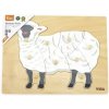 VIGA Montessori puzzle s úchytmi Ovca VIGA Montessori puzzle s úchytmi Ovca