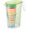 Tescoma Džbán myDRINK 2.5 l, 4 poháre s viečkom, zelená - osobný odber v predajni zdarma Tescoma Džbán myDRINK 2.5 l, 4 poháre s viečkom, zelená - osobný odber v predajni zdarma