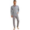 Taro pánské pyžamo Richard šedé