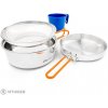 GSI Outdoors Glacier Stainless 1 Person Mess Kit súprava riadu GSI Outdoors Glacier Stainless 1 Person Mess Kit súprava riadu